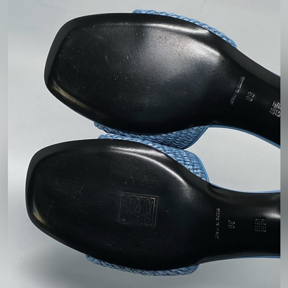 Givenchy Logo Raffia Slide Sandals size 39 - Picture 15 of 16